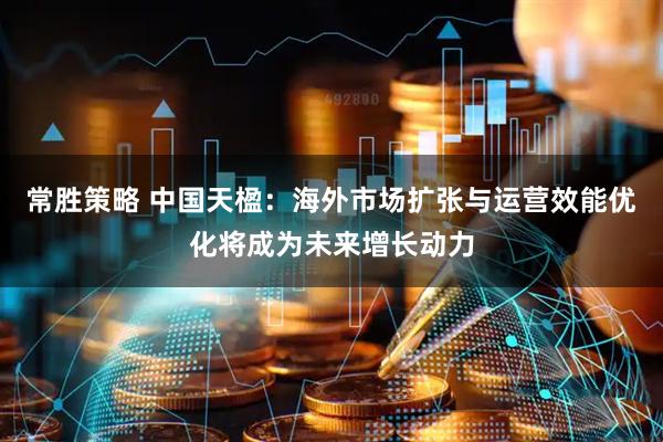 常胜策略 中国天楹：海外市场扩张与运营效能优化将成为未来增长动力